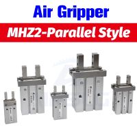 SMC Type Air Pneumatic parallel Gripper MHZ2-10D MHZ2-16D 6D MHZ2-20D MHZ2-25D 32D 40D S C Aluminium Clamps Finger Cylinder