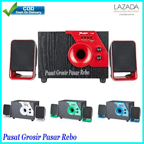 Speaker Bluetooth Super Bass GMC Teckyo 778D Speaker Multimedia Extra