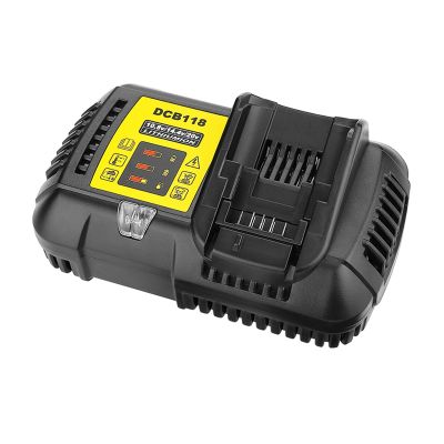 DCB118 Battery Charger Fast Charger for Dewalt Battery 10.8V 14.4V 18V 20V DCB200 DCB101 DCB115 DCB107 DCB105 DCB140 &amp;DCB112 EU Plug