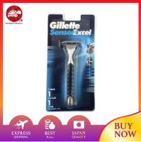 เซ็นเซอร์ Gillette ตัวยึด Excel พร้อมใบมีดเปลี่ยน1ใบ [นำเข้าแบบขนาน]