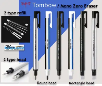 TOMBOW MONO Zero Eraser Mechanical Eraser Refillable Pen