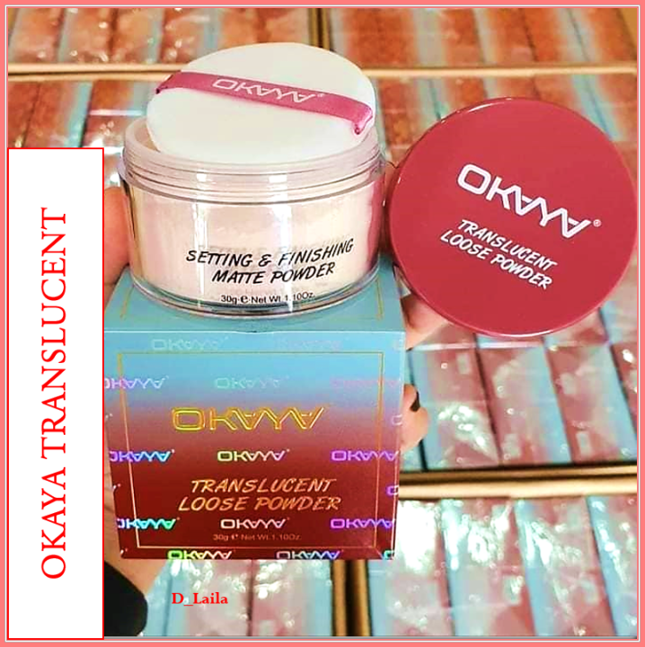 OKAYA TRANSLUCENT LOOSE POWDER 💕 MAKEUP Lazada