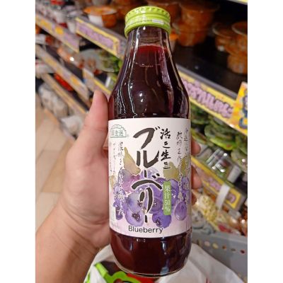 อาหารนำเข้า🌀 Blueberry drinks with natural content 50% Hisupa DK Junzo Sen Blueberry Drink 500mlpeach50%