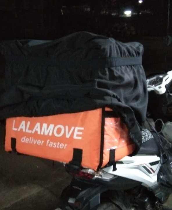 LALAMOVE BAG COVER WATERPROOF with Reflectorized