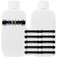 12Pcs Urine Test Complete Kit with 2Pcs 100ML Translucent Empty Urine Test Bottle 10Pcs Adhesive Temperature Test Strip Urine