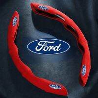 [ Ford ] Car Steering Wheel Cover Four Seasons Universal Sweat-absorbing Non-slip Steering Wheel Cover for Ford Ranger T6 Focus