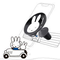 Miffy X MIPOW MagSafe Car Mount Wireless Car Charger ที่วางศัพท์สำหรับ 13 12 Pro Max Universal 15W QI Magnetic Car Phone