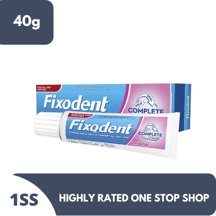 Fixodent Original Denture Adhesive Cream 40g | Lazada PH