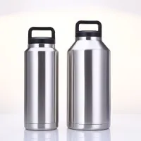 10/12/18/20/30/36/64OZ Stainless Steel Water Bottle with Lid BPA Free Insulated Coffee Tumbler Outdoor Sport Water Bottle