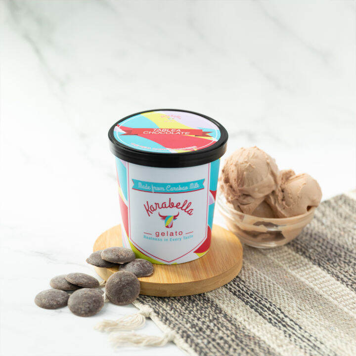 Karabella Dairy Gelato - Tablea Chocolate | Lazada PH