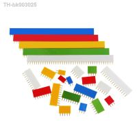 ❈◇☇ 10PCS 2.54mm Single Row Female PCB Board Pin Header Connector Strip Pinheader 1x 2P 3 4 6 8 10 16 40P 1 pin Colourful socket