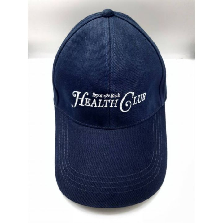 หมวก-sporty-amp-rich-health-club-ผ้าคอตตอนพีท-หมวกสปอร์ตตี้แอนด์ริช