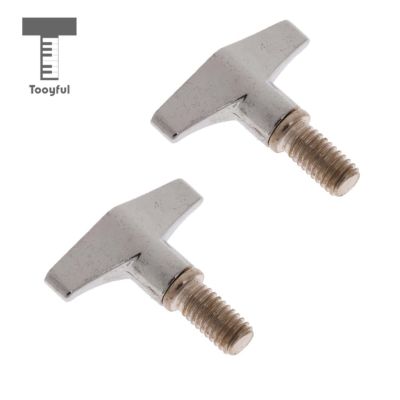 ‘【；】 Tooyful 2Pcs Drum Cymbal Thread Wing Nuts Hand Knob Screw Replacement For Drummer