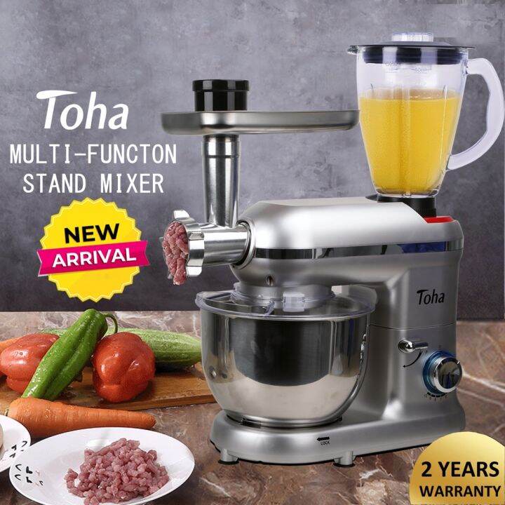 Toha Stand Mixer juicer meat grinder 3in1 machine Automatic Multi