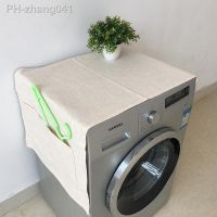 New Washing Machine Cover Fridge Cotton Dust Cover Waterproof Single Double Door Refrigerator Organizer Kitchen Decortion