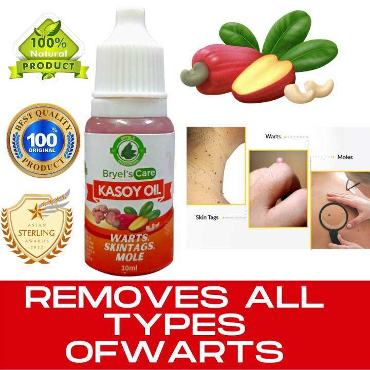 ⚡🔥⚡bryels Kasoy Oil 10ml Organic Pure Kasoy Oil Warts Remover Skin Tags