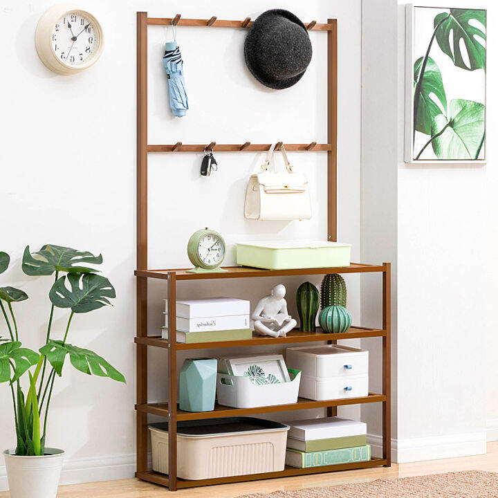 standing-coat-rack-household-entryway-hanger-shoe-rack-for-the-hallway-floor-hanger-shelf-for-shoes-hat-stand-bamboo-furniture