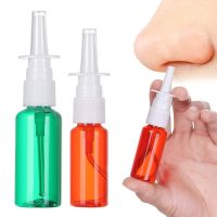 5/10/20/30/50ml Empty Plastic Nasal Spray Bottles Home Mist Plastic Pump Refillable Container Spray Bottle Nose Dropper Bottles Travel Size Bottles Co