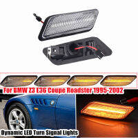 2023Wholesale2PCS แบบไดนามิก LED ด้านข้าง Marker ไฟเลี้ยวสำหรับ BMW Z3 E36 Coupe Roadster 1995-2002 63132493613Hotsales