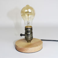 Wooden Aluminum Table Lamp R Loft Desk Edison Bulb 110V220V Night Light Office lamp BedroomLiving RoomCafe Lam