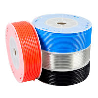 【CW】1M2M5M10M20M Flexible Polyurethane Pneumatic Air tubing Black Blue Red Transparent PU PE Nylon Tube Pneumatic Air Hose