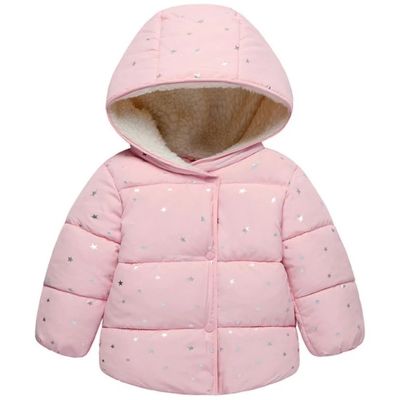 （Good baby store） Christmas Parkas for Girl Baby Infant Children Jacket Kids Autumn Winter Outerwear Clothes Girls Hooded Warm Coat Snowsuit