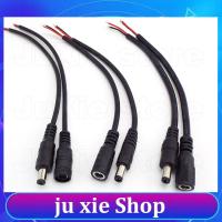 JuXie store 16/18/20/22awg 7A 10A DC Male Female Power Supply Connector extension Cable 5.5x2.1mm Copper Wire Current For LED Strip light