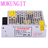 【❉HOT SALE❉】 jiangyi Ac 100V-240V Dc24v 2a 48W เครื่องแปลงแรงดันไฟฟ้าสำหรับแถบไฟ Led Led สวิทช์จอแสดงผลแอลอีดี24v 2a สวิทชิ่งเพาเวอร์ซัพพลาย