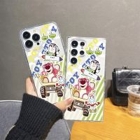 เคสสำหรับ Iphone 6 6S 7 8 Plus XR X XS MAX 11 12 13 14 15 Pro Max Plus Mini แฟชั่นสุดเท่เคสโทรศัพท์แบบใสการ์ตูนปิดคลุมป้องกันการกระแทกนิ่ม