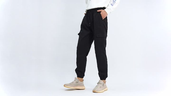 LZD OUTSON Mens Fashion Joggers Sports Pants Casual Cotton Cargo Pants Gym  Sweatpants Trousers Mens Long Pant