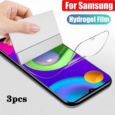 ۞ 3PCS Hydrogel Film For Samsung Galaxy A03 Core cover Screen Protector For Samsung A03 A03s A 03 core 03s Film Not Glass