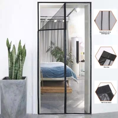 【LZ】 Hot Summer Magnetic Mosquito Net Door Anti Mosquito Insect Fly Bug Curtains Automatic Closing Door for Kitchen Door Mosquito Net