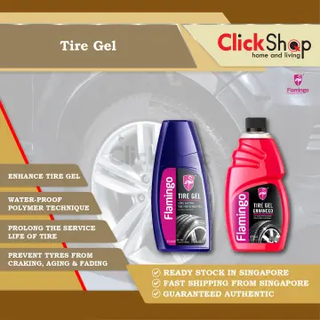 Car Care Waterbase Silicone Tire Shine Gel - China Tire Gel, Tire Shine