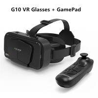 แว่น VR หน้าจอขนาดใหญ่สำหรับเล่นเกมแบบดั้งเดิม3D กล่องเสมือนจริงกระดานการ์ดกูเกิลหมวกกันน็อกสำหรับสมาร์ทโฟน4.7-7 "จอยสติ๊กที่ตรงกัน