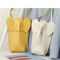 Korean Mini Bag PU Leather Elephant Mobile Phone Bag-ladies Shoulder Bag Messenger Bag