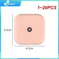 1 20PCS Door Stopper Silicone Handle Bumpers Self Adhesive Mute Anti-Shock Protection Porte Pad Home Improvement Wall Protector