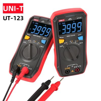 UNI-T UT123 มัลติมิเตอร์(ของแท้) อมร อีเล็คโทรนิคส์ มัลติมิเตอร์วัดไฟ วัดไฟ เครื่องวัดกระแสไฟ มัลติมิเตอร์ ยูนิที