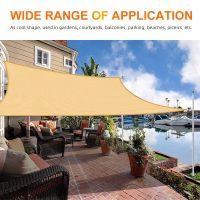 Waterproof Awning Sunshade Sun Shade Sail For Outdoor Garden Pool Beach Camping Patio Pool Sun Terrace Canopy Tent Sun Shelter