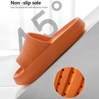 ▪ Cloud Thick Bottom Slippers Men Women Non-Slip Bathroom Home Flip-Flops Soft Sole Eva Indoor Sandal Summer Beach Outdoor Slides