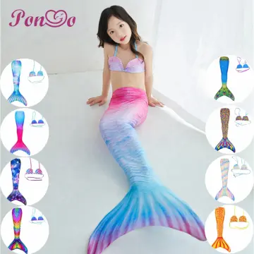 Mermaid tail hot sale swimming costume