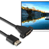 HDMI ตัวผู้ไปเป็นต่อขยาย HDMI M/f ทนทานความทนต่อการเสียดสีอะแดปเตอร์ตัวเมียสำหรับโปรเจคเตอร์เครื่องเล่น HD