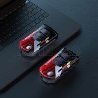 เคสเคสกุญแจรถยนต์สีแฟชั่นสำหรับ Mazda 3 5 6 Series M6 RX8 MX5 2 3 4ปุ่ม Flip Key อุปกรณ์เสริมกระเป๋า Fob