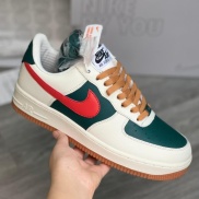 Giày nike gucci Air Force 1 Nam Nữ Giày Sneaker AF1 Gucci Đỏ Xanh Thời