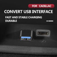 ประเภทรถ-C เพื่อ USB OTG Adpater สำหรับ Cadillac XT4 XT5 XT6 XTS ATS CTS CT4 CT5 CT6 ESCALADE 3.0หัวแปลงอุปกรณ์ตกแต่งภายใน