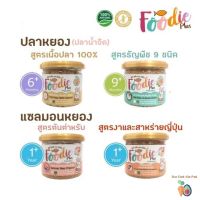 Foodie Plus ฟู๊ดดี้พลัส บาย มินิมิน ปลาหยอง, แซลมอนหยอง สำหรับเด็ก 6m+, 9m+ และ 12m+ ขึ้นไป