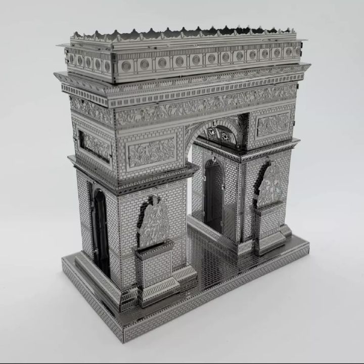 Mô hình kiến trúc thế giới Khải Hoàn Môn lắp ráp kim loại 3D  Piecec   banmohinhtinhcom