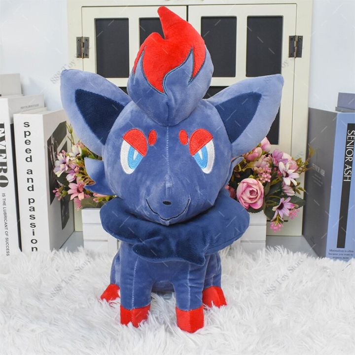 ตุ๊กตา-hisuian-zorua-ตุ๊กตาโปเกมอนขายดีของเล่นอะนิเมะแอคชั่น-zoroark-ยัดนุ่นของสะสมของขวัญวันเกิดสำหรับเด็ก