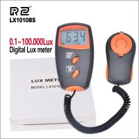 RZ Digital Light Meter Professional Luxmeter Lux/FC Meters 0-100000 Lux Luminometer Photometer light meter LX10410BS