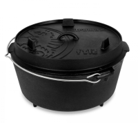 หม้อเหล็กหล่อ Ft12(มีขา)  Dutch oven Ft12