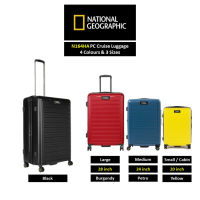 NATIONAL GEOGRAPHIC N164HA PC Cruise Luggage กระเป๋าเดินทาง ล้อคู่ หมุนได้ 360 องศา